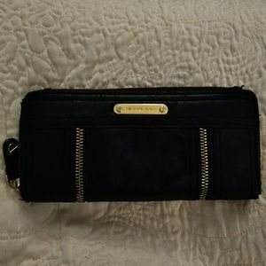 Michael Kors black wallet.